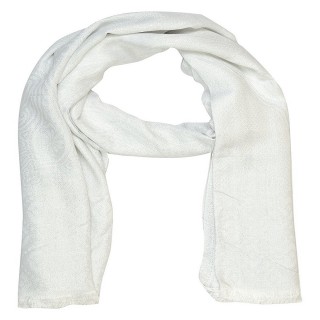 Shimmer Stole -white color 